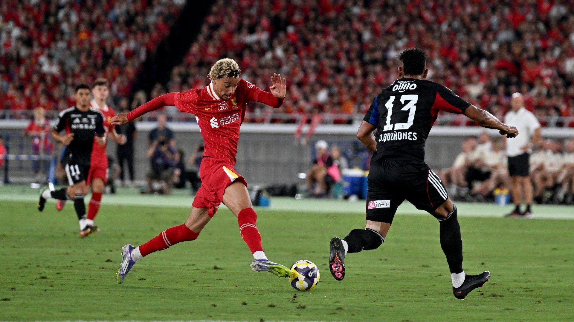 Wirtz segna ed Ekitike debutta quando il Liverpool batte Yokohama