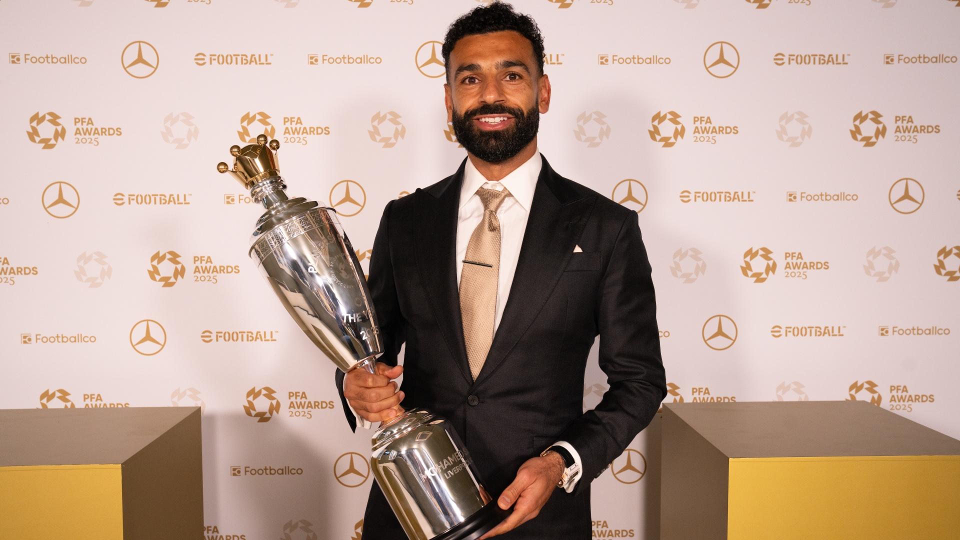 モハメド・サラが2024-25年男子PFA年間最優秀選手に選ばれました