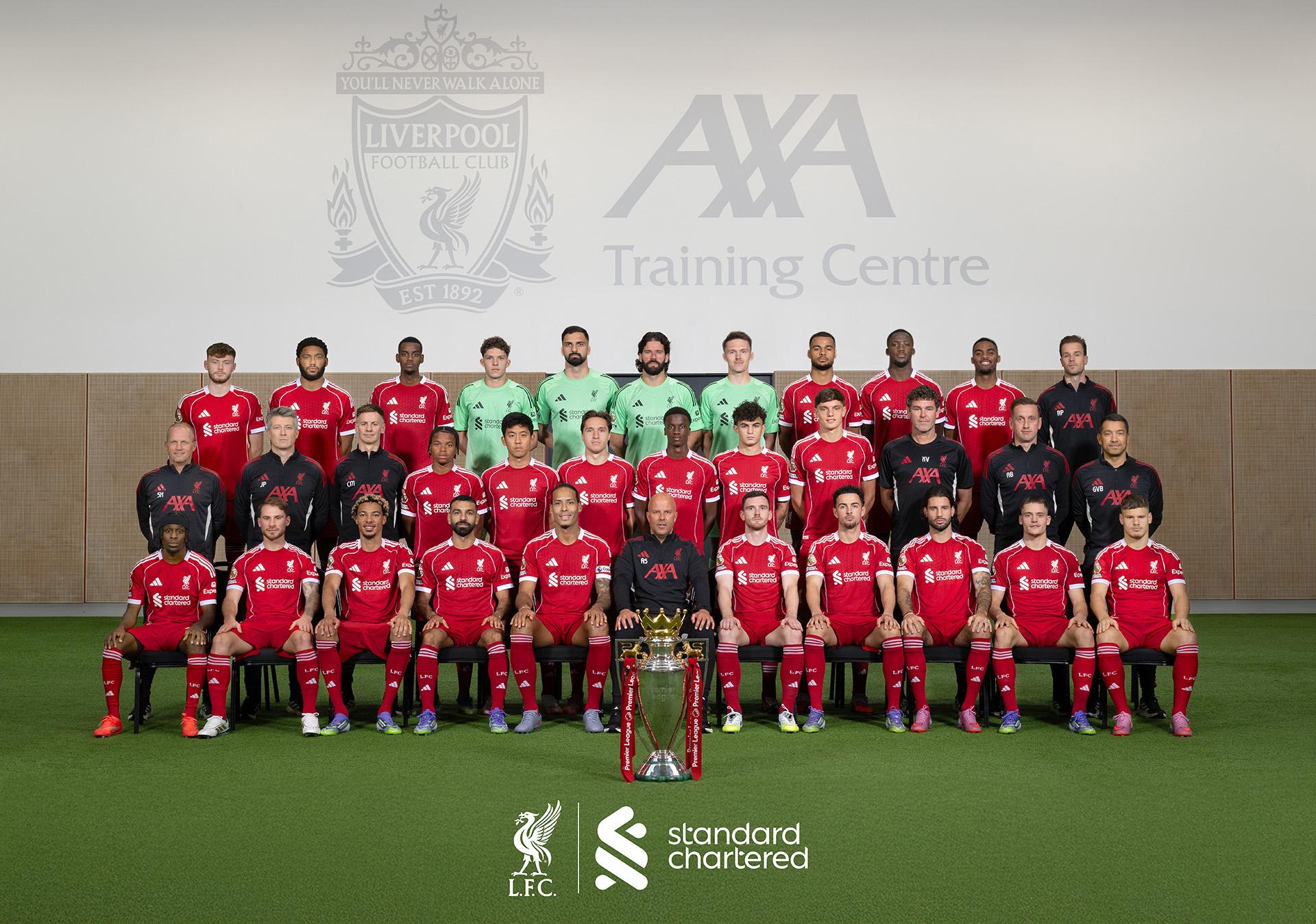 リバプールの2025-26男子チームの写真が公開されました - Liverpool FC