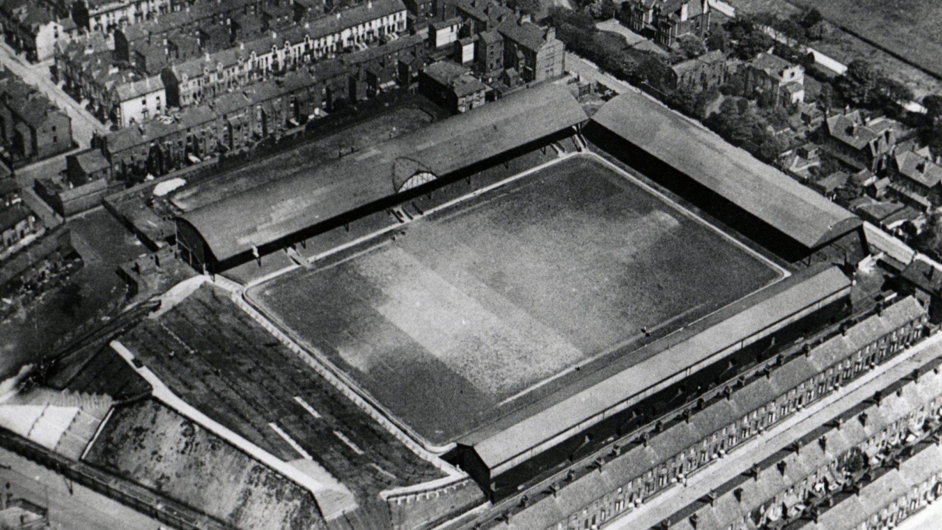 アンフィールドの最初の変容を示す図面 - Liverpool FC