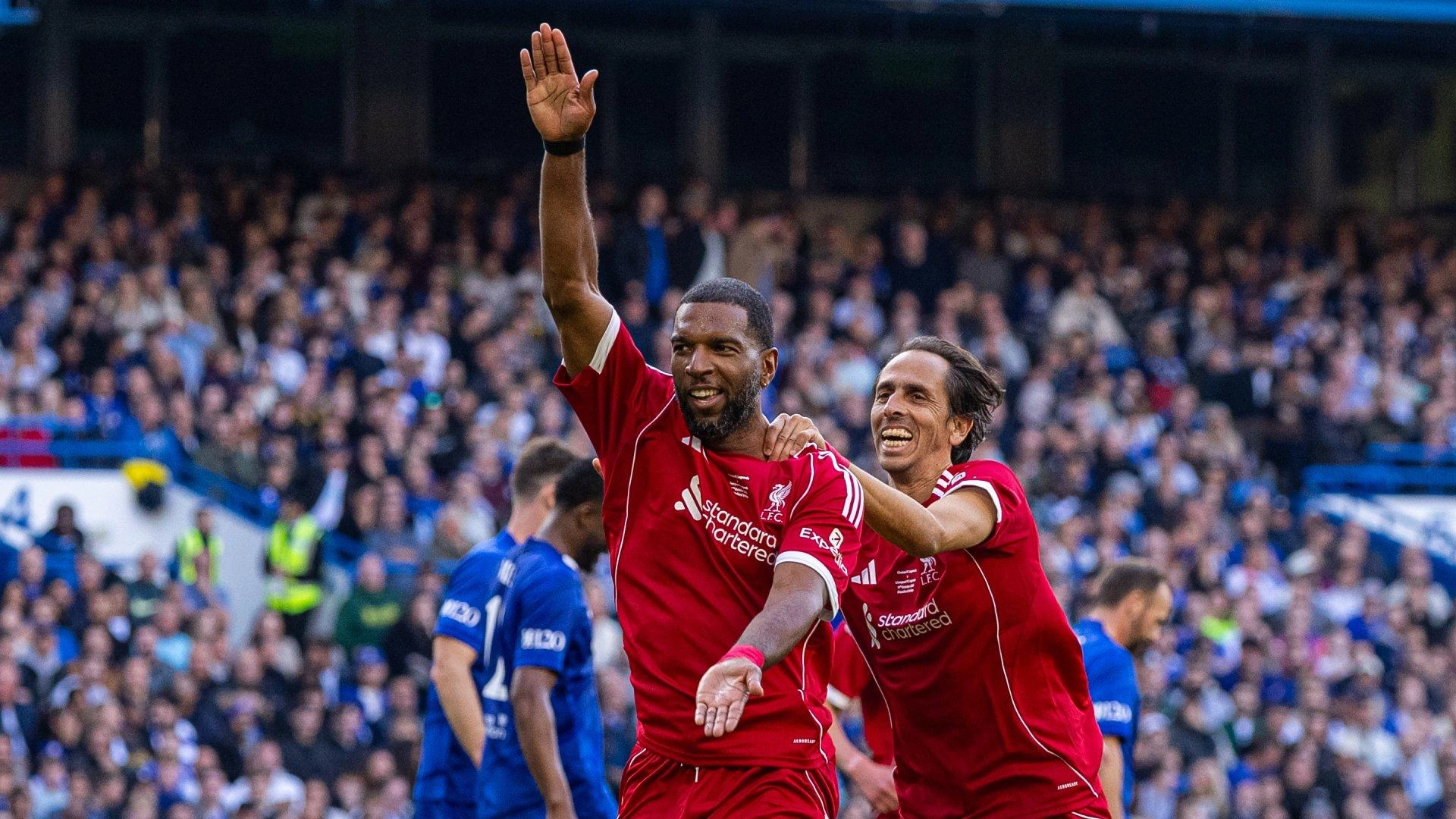 LFCレジェンドがスタンフォード・ブリッジでチェルシー・レジェンドを