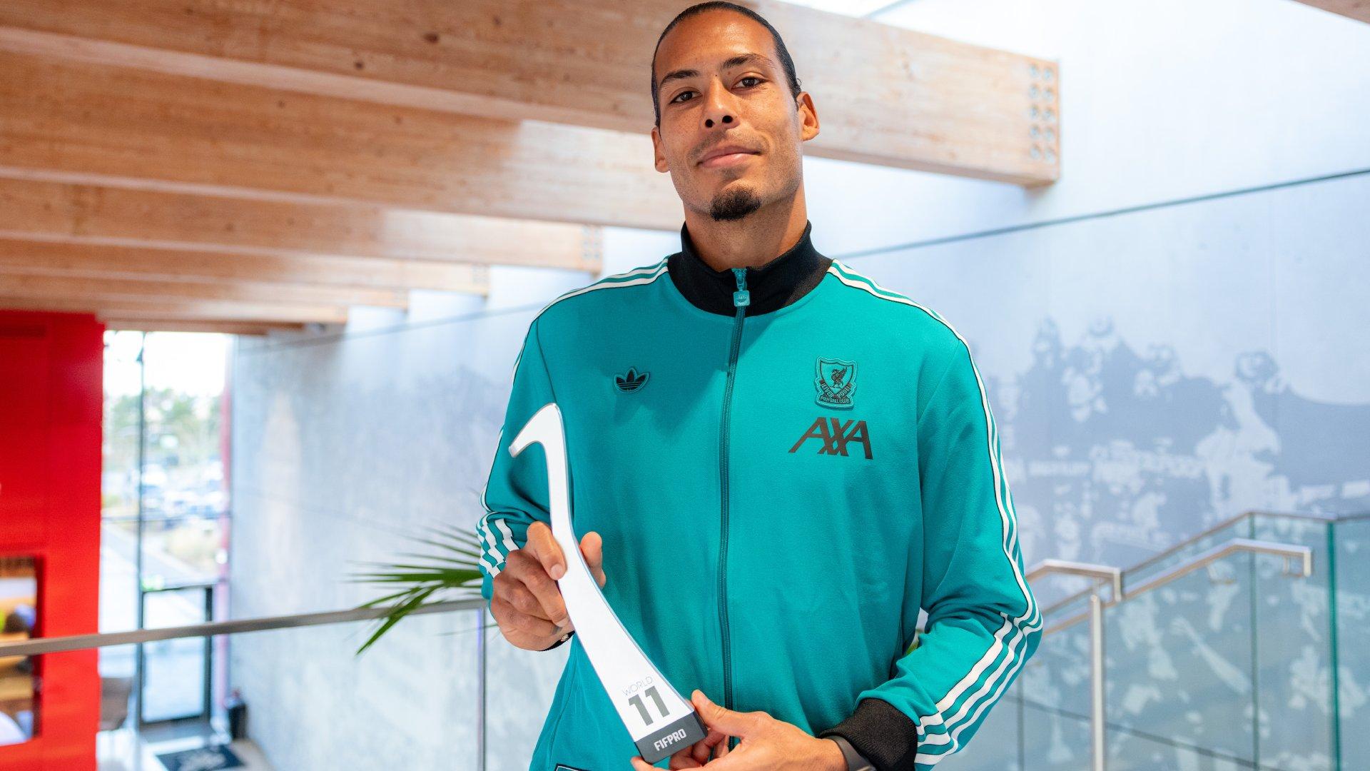 最高の評価」-ヴァージル・ヴァン・ダイクがFIFPRO男子世界11に再び 