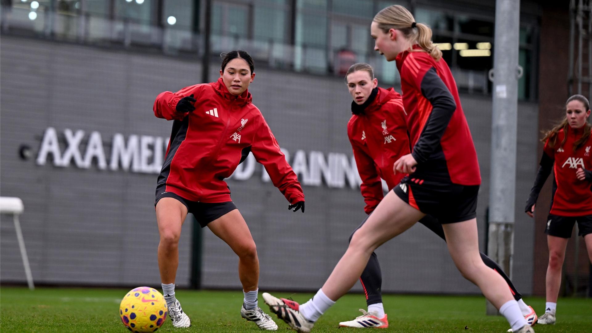 Training photos: LFC Women prepare for quarter-final clash with