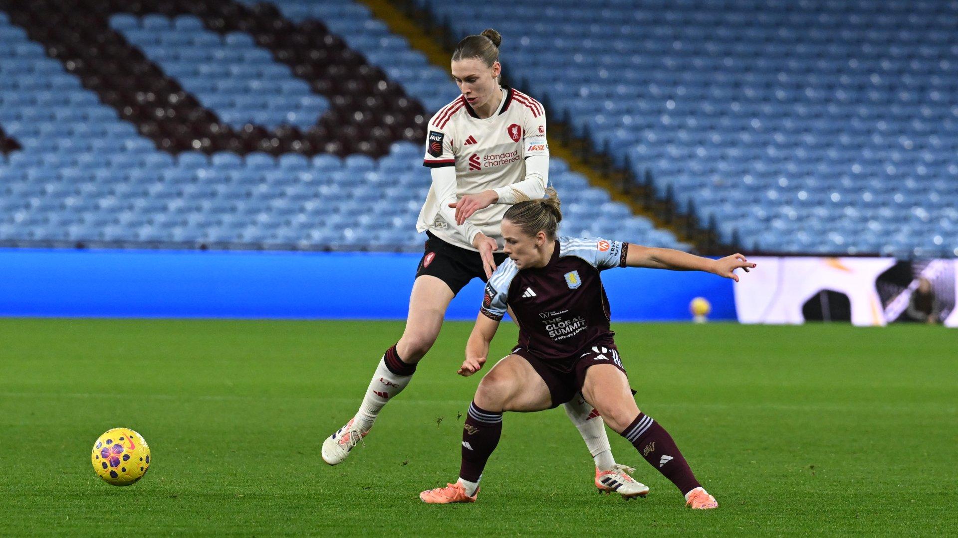 WSLマッチレポート:リバプールがアストン・ヴィラで敗北 - Liverpool FC