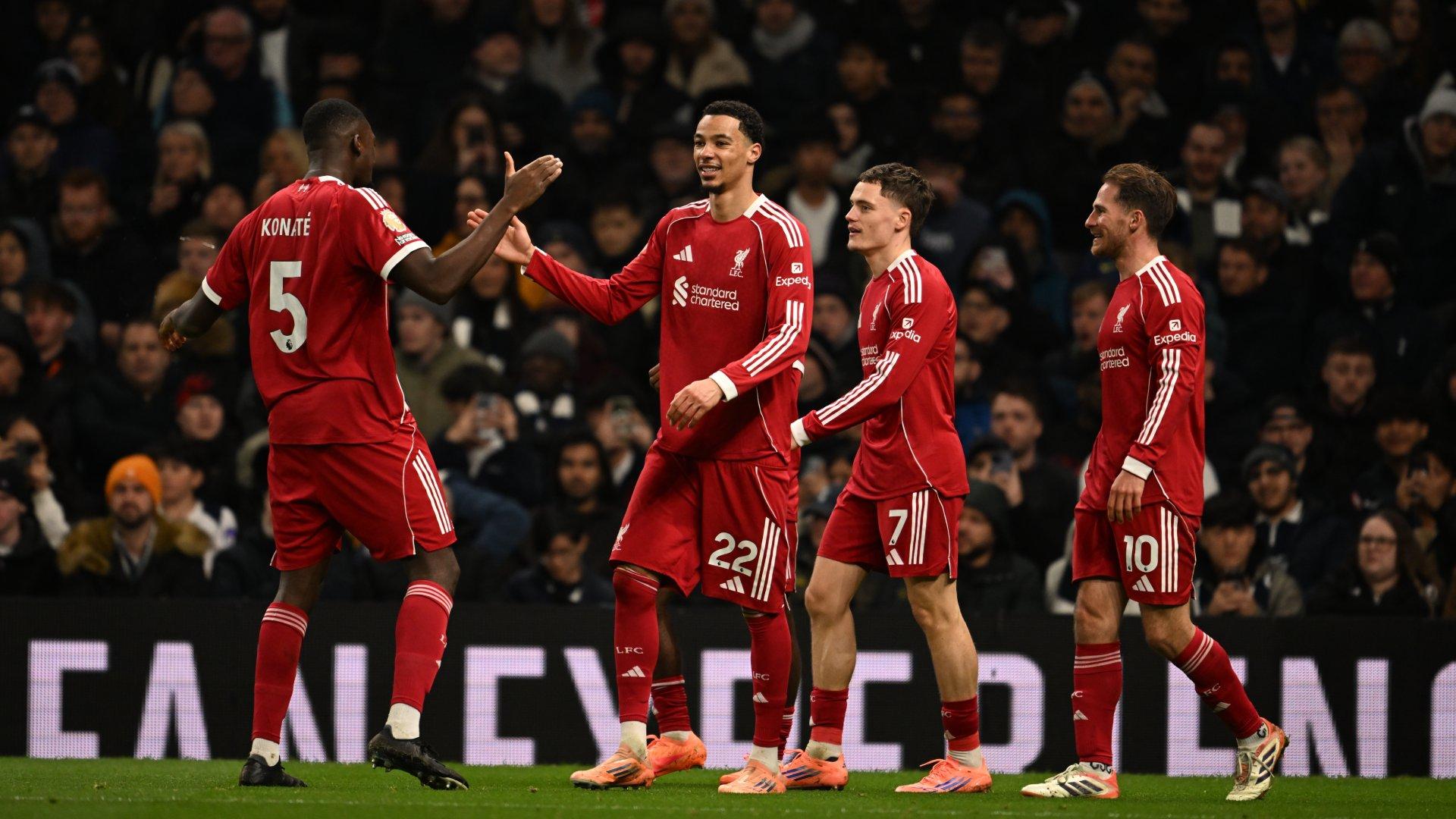 Liverpool gagal kunci posisi keempat di klasemen Premier League 2025/26
