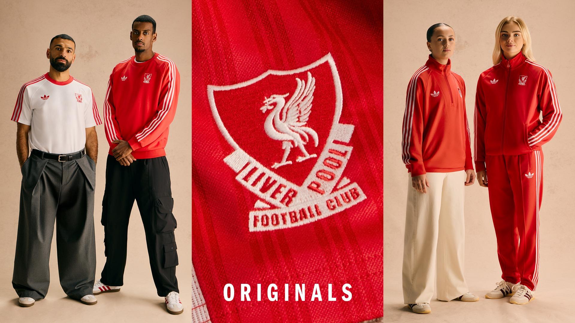 リバプールFCとアディダスが新しいオリジナルコレクションを発表