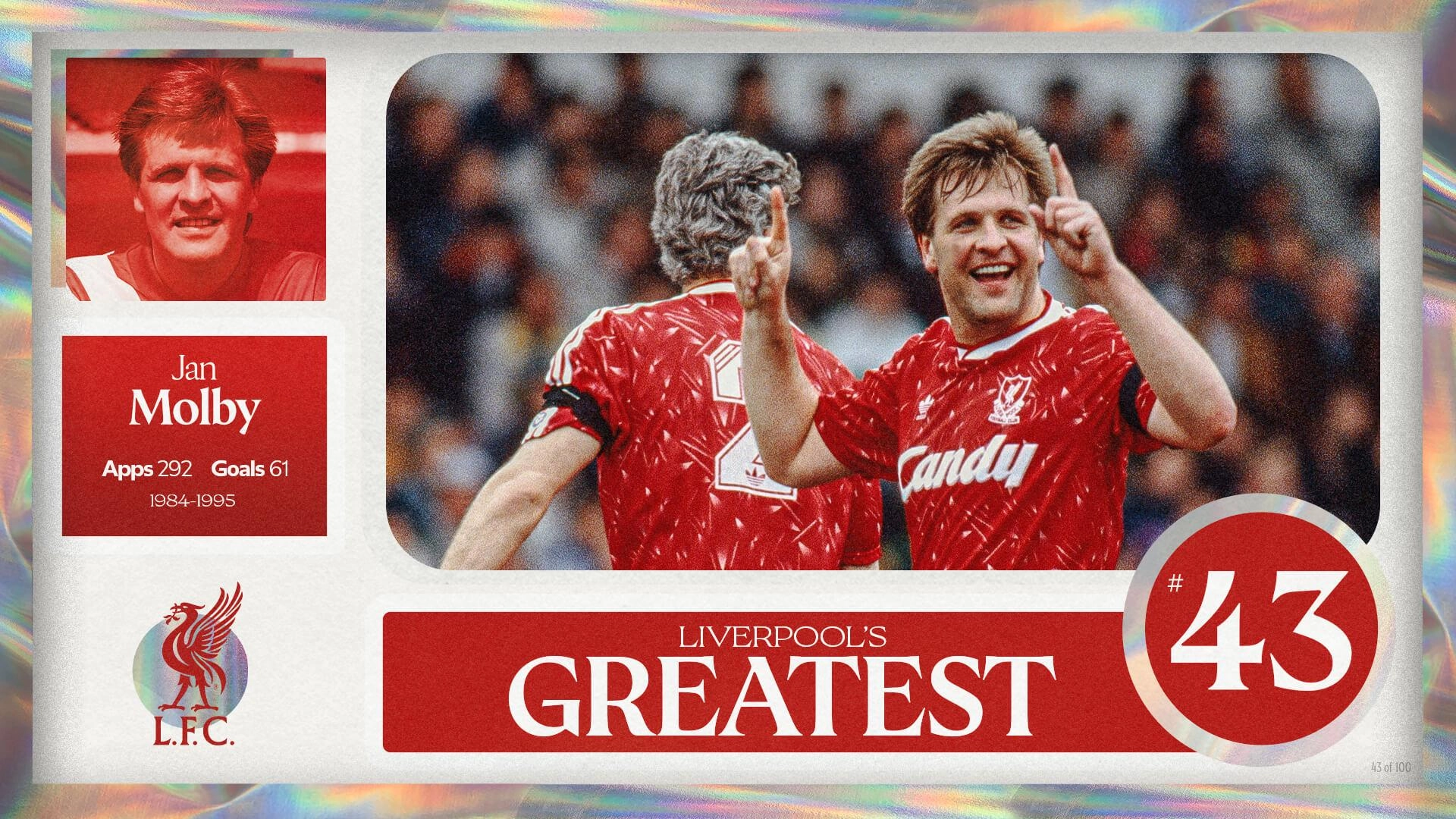Liverpool's Greatest - No.43: Jan Molby - Liverpool FC