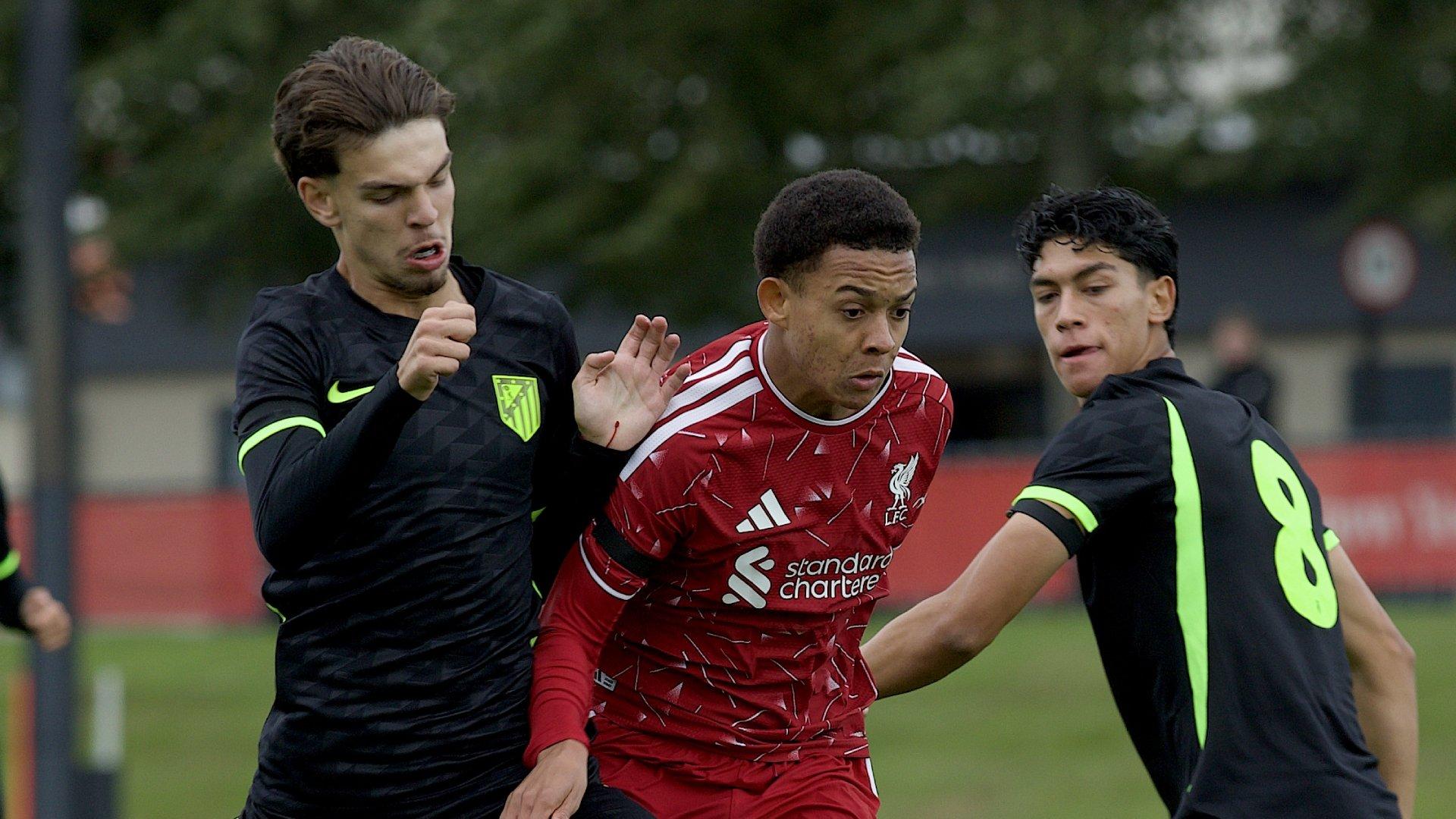 NOW: Watch Liverpool v Atletico Madrid live in Youth League