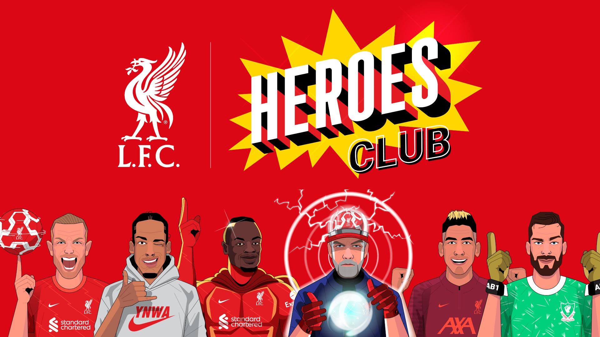 Liverpool — Reds LFC Heroes Club, a in digital collectibles
