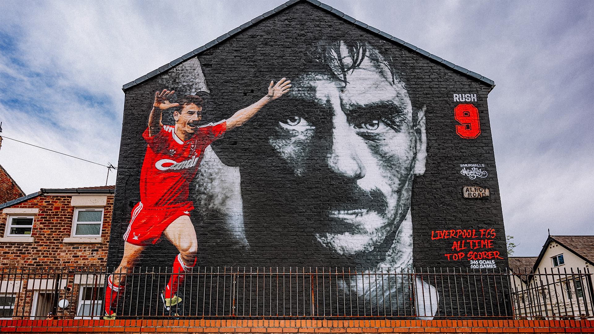 Liverpool FC — 'Absolutely amazing' - Ian Rush humbled by new mural Liverpool FC — 'Absolutely amazing' - Ian Rush humbled by new mural