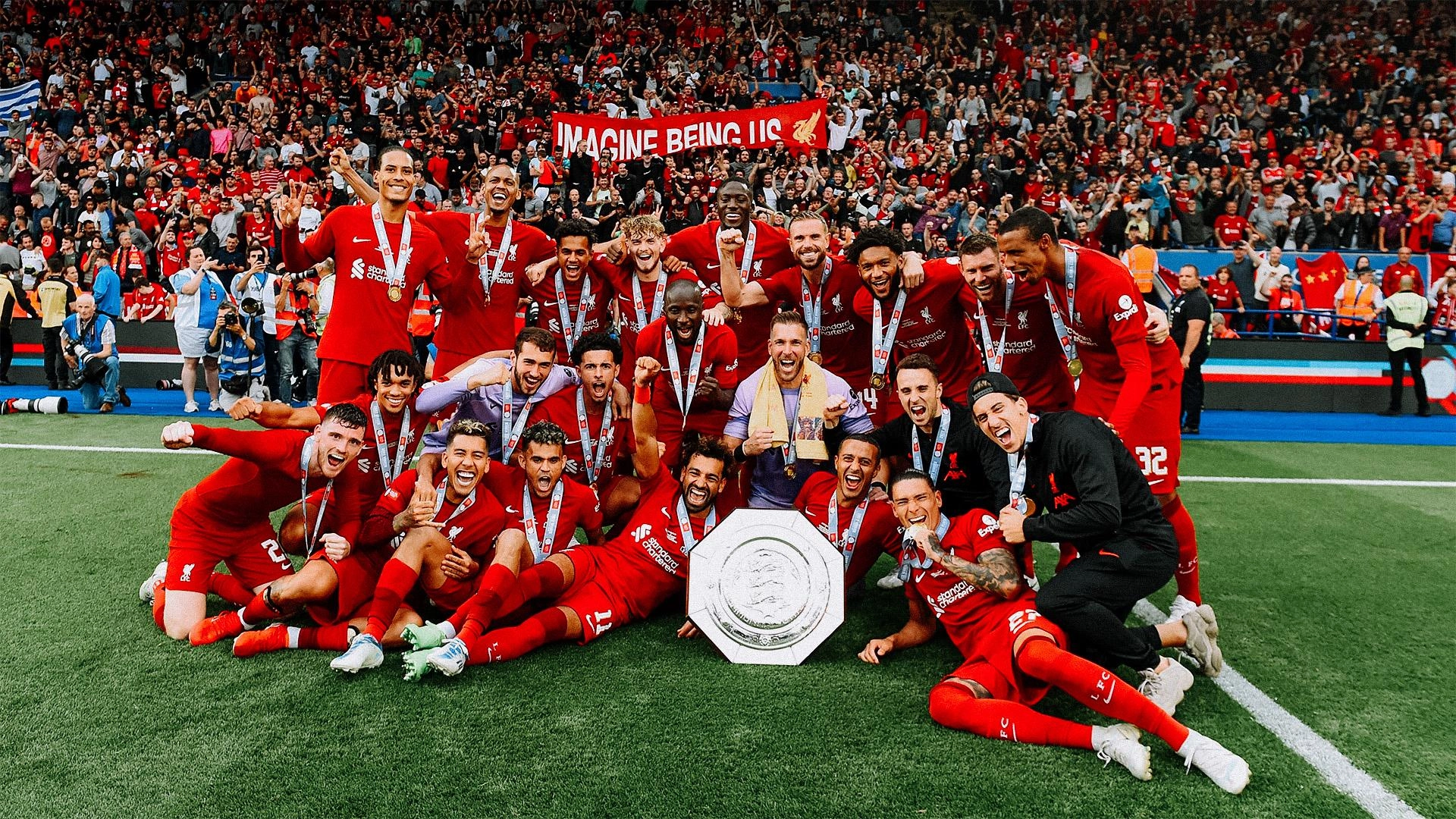 Liverpool FC — 25 brilliant photos as Reds celebrate Community Shield win