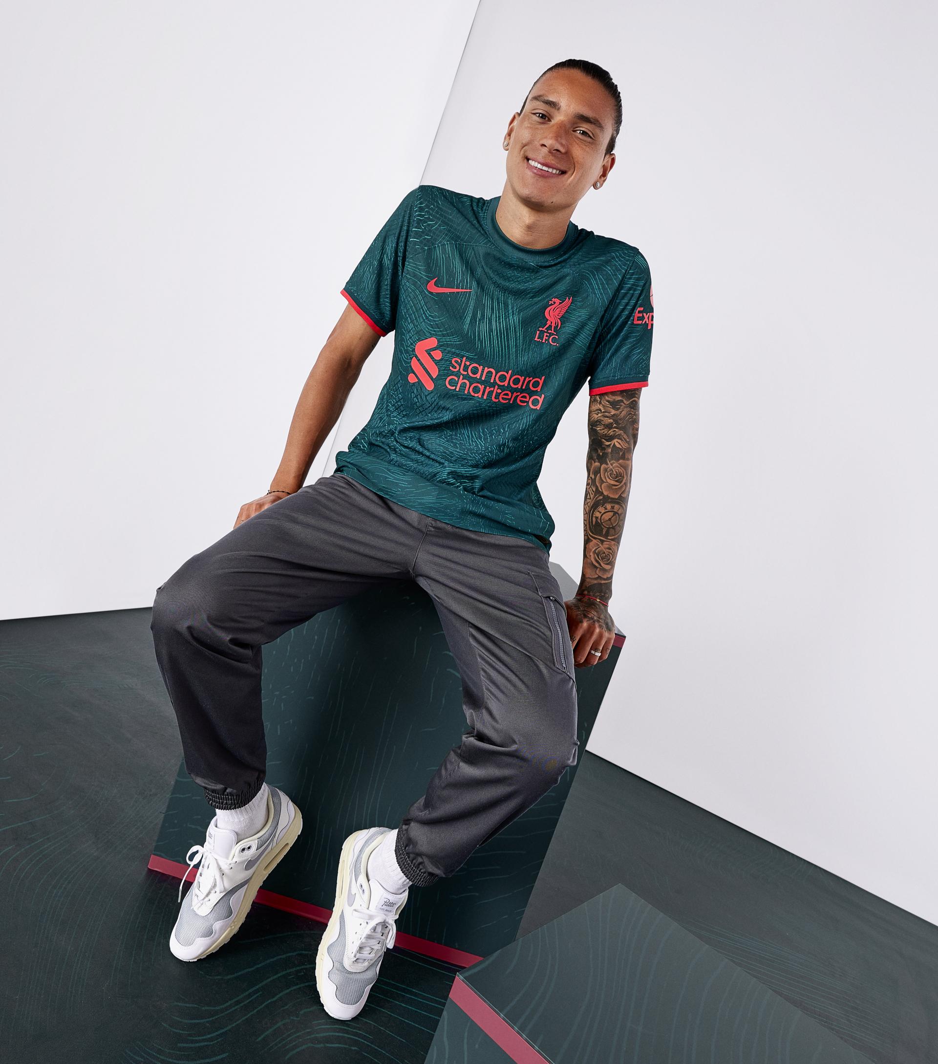 New Liverpool third kit: Liverpool unveil latest bizarre Warrior