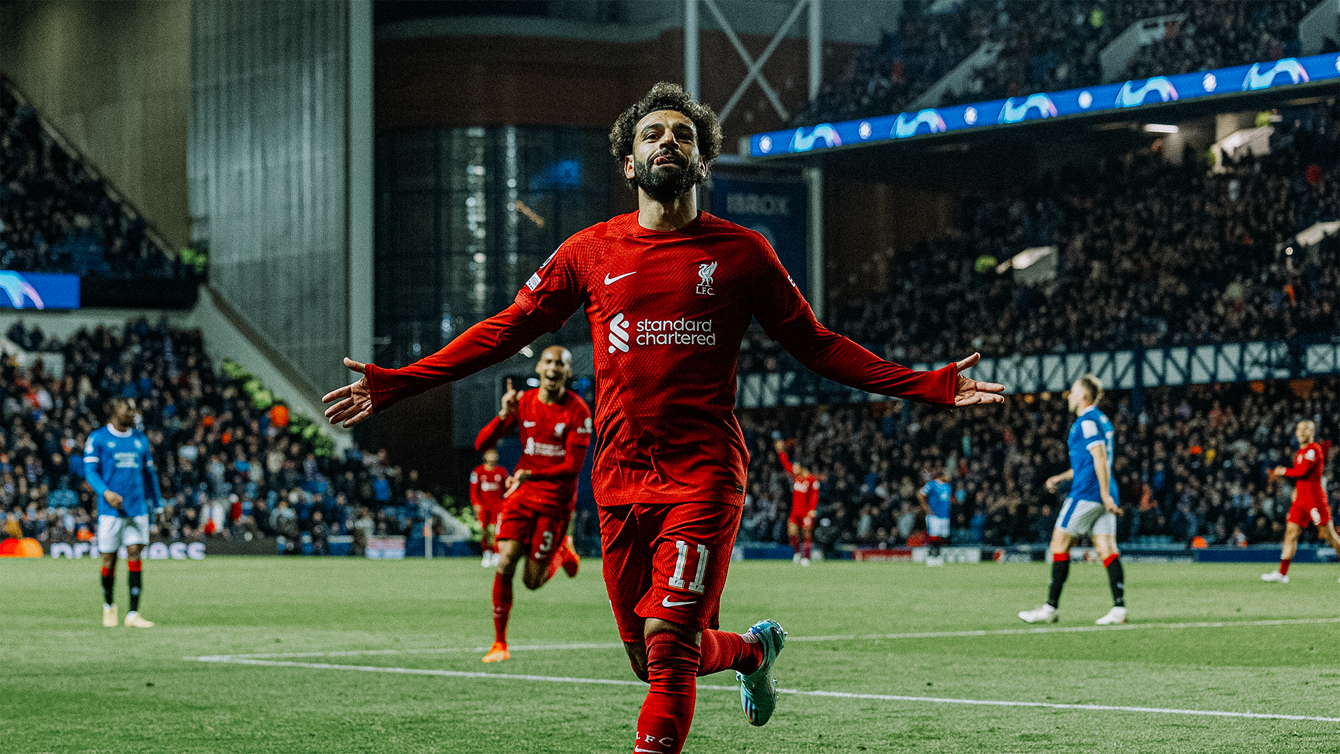 Liverpool FC — Salah hits record-breaking hat-trick as Reds rout Rangers  7-1 at Ibrox