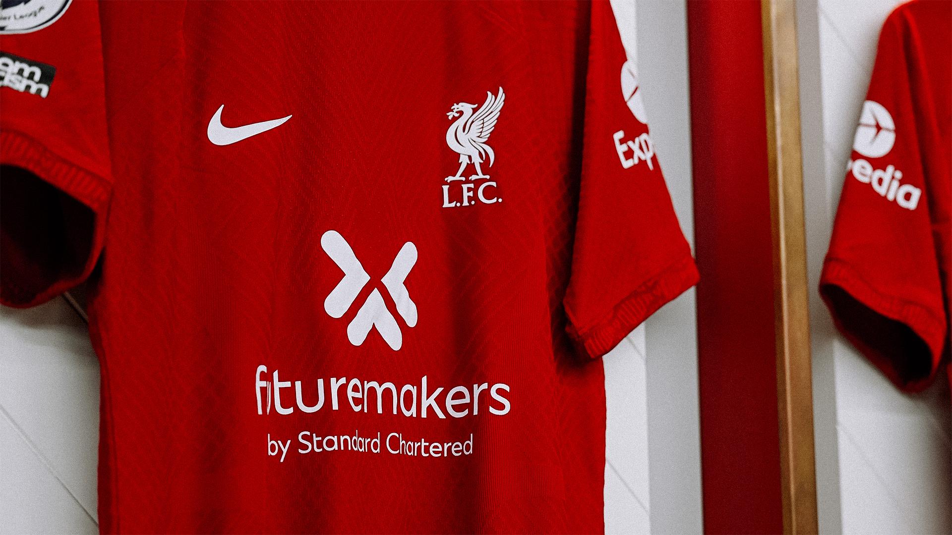pude subtropisk latin Bid now for LFC's signed limited-edition Futuremakers by Standard Chartered  shirts - Liverpool FC