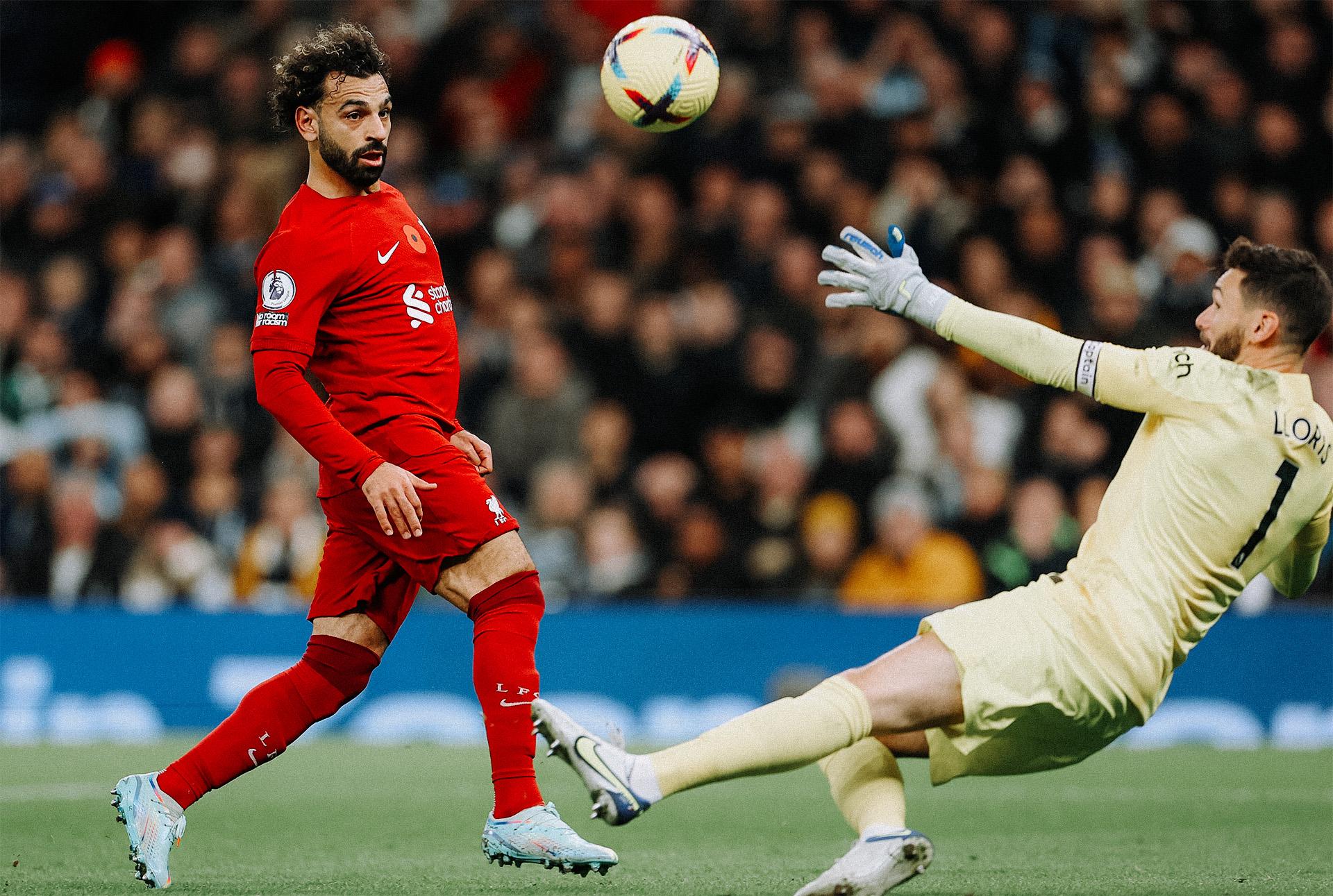 Salah faz dois e Liverpool vence o Tottenham na Premier League