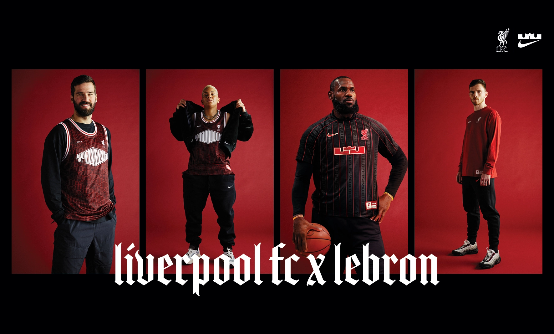 Liverpool team up with LeBron james for an iconic collection