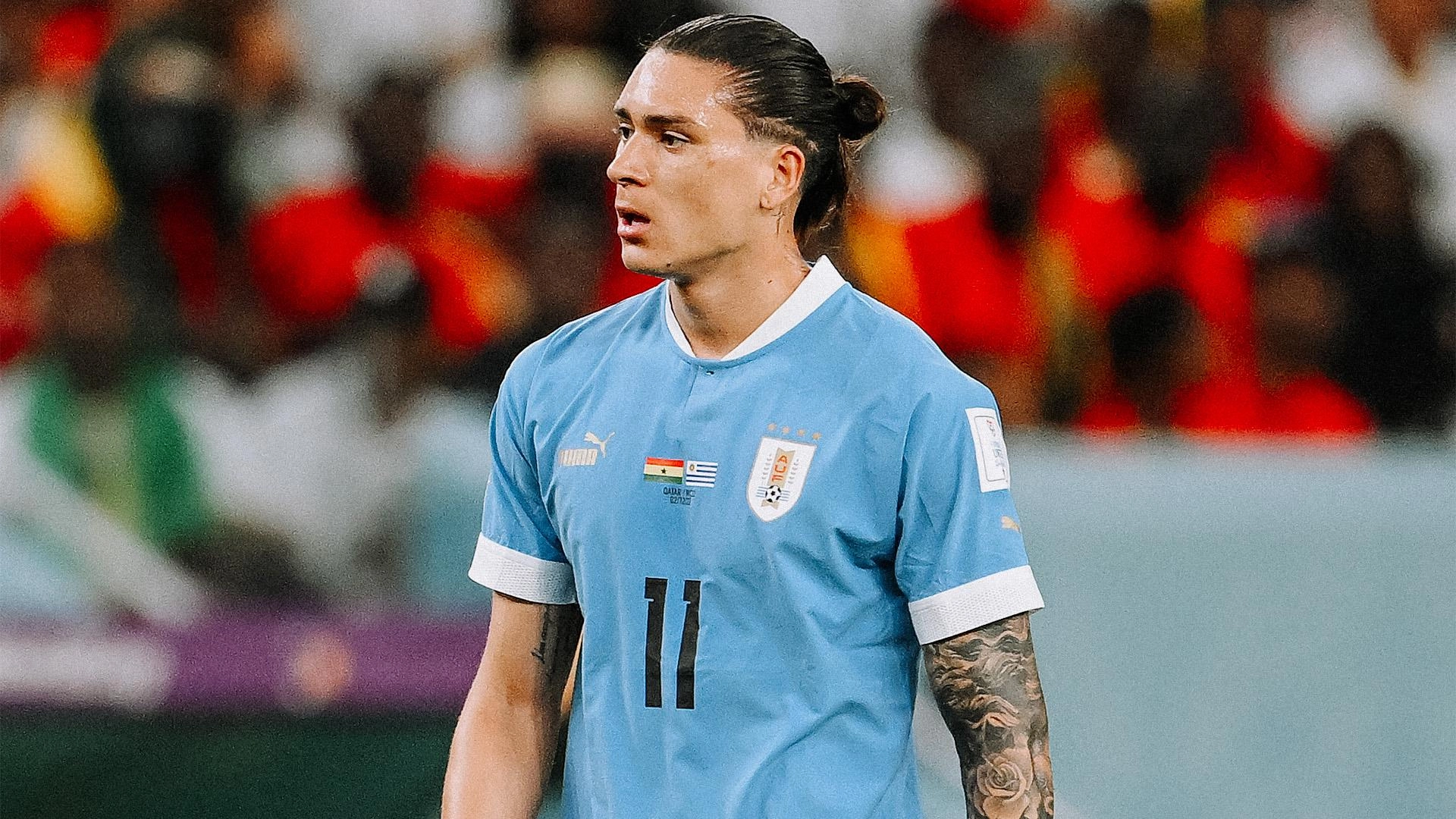 Liverpool star Darwin Nunez shines on international duty for Uruguay. 