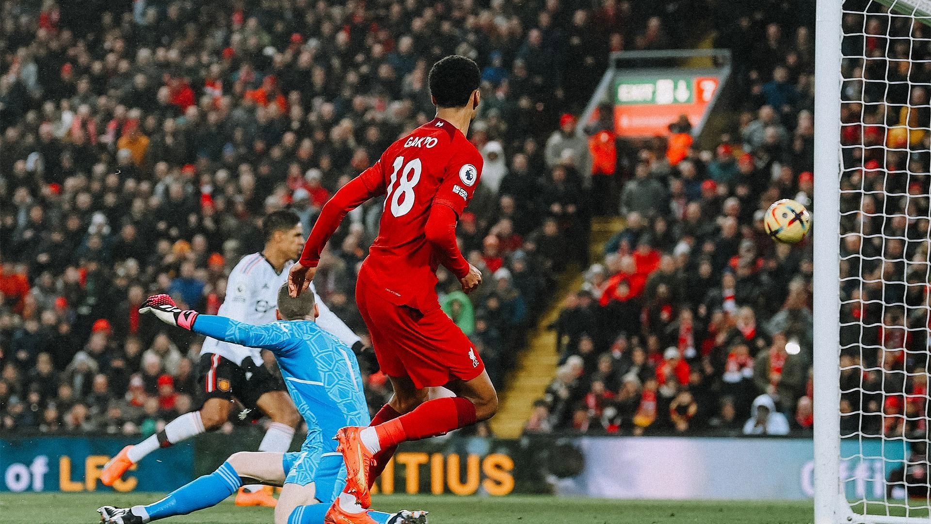 Liverpool FC — Cody Gakpo's dink v Man Utd up for Premier League Goal of  the Month