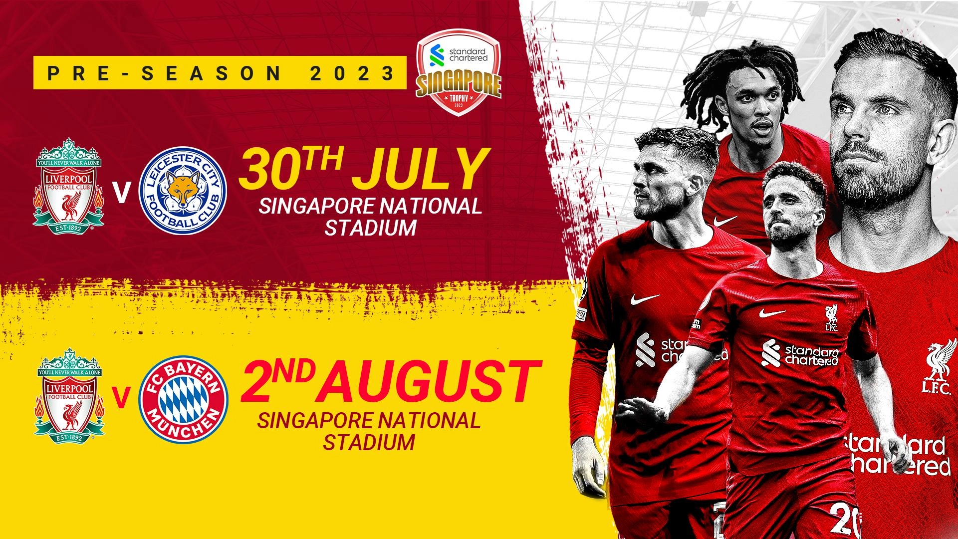 Tickets for LFCs pre-season matches in Singapore now on general sale