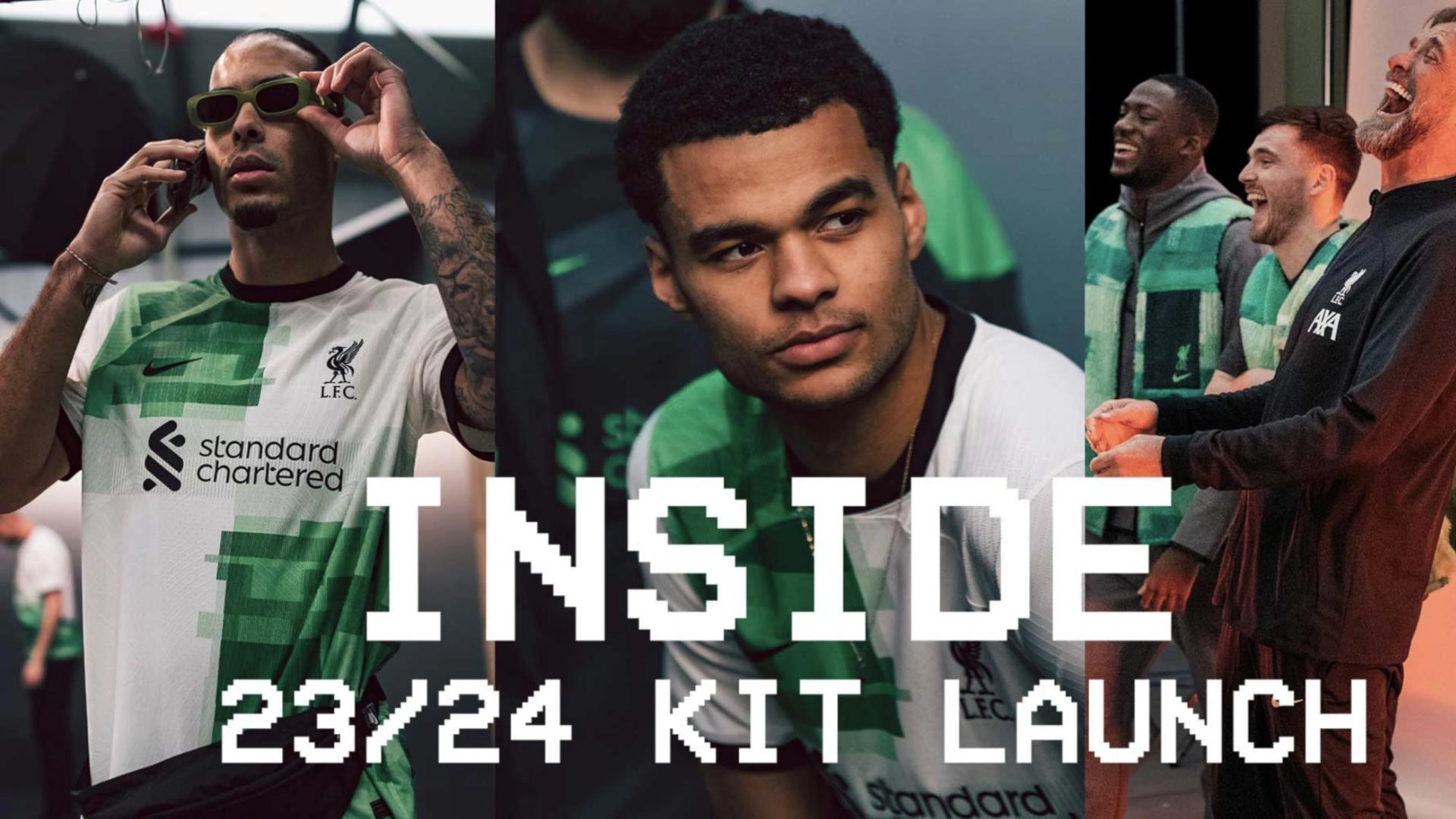 Photoshoot: Liverpool players get first look at new Nike away kit -  Liverpool FC