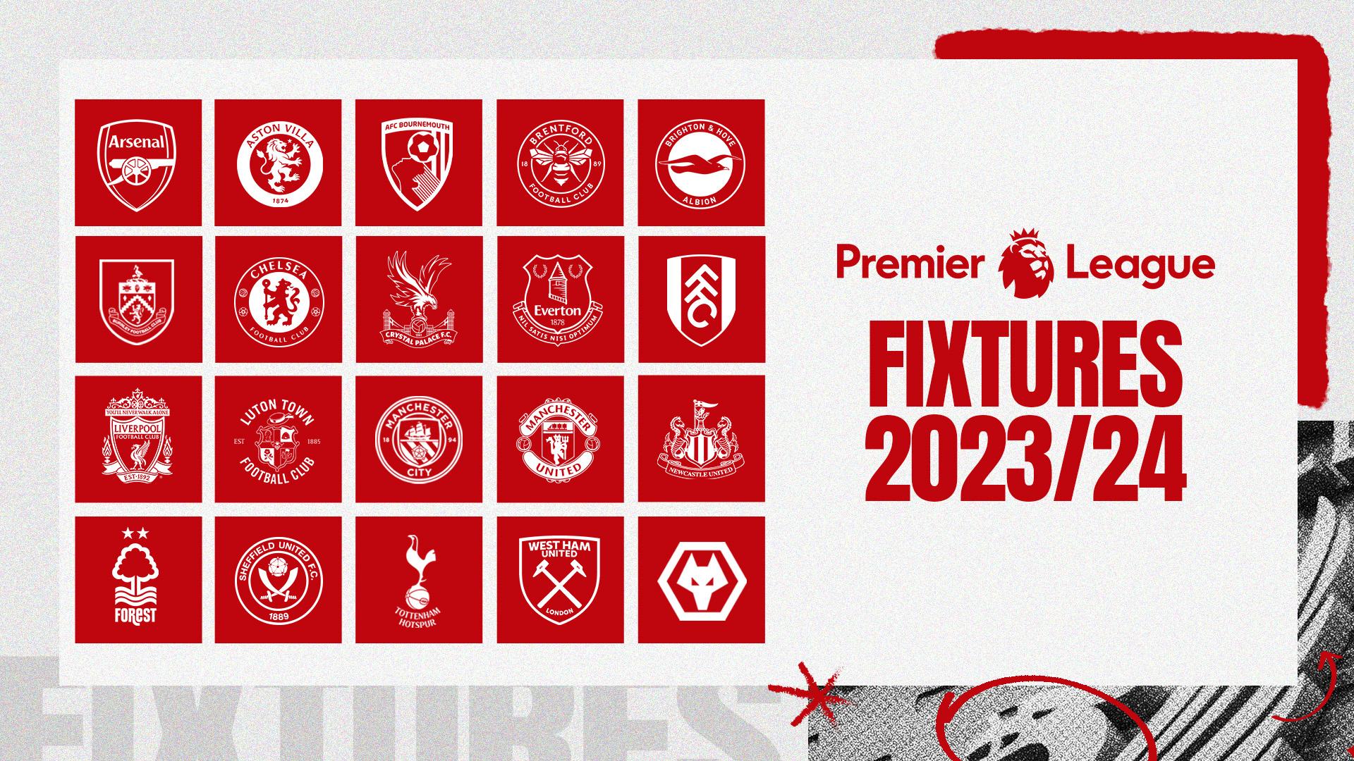 Arsenal's 2023/24 Premier League fixtures, schedule and dates (Full List)
