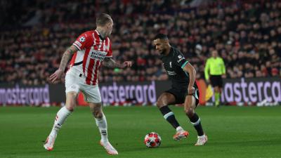 リバプール スパーズ UCLファイナル公式プログラム psv-match-report-29012025-