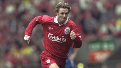 Photo Dédicacée Steve McManaman – Liverpool – 12x8 Pouces – Avec Certificat (COA)
