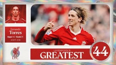 リバプール・グレイテスト-No.44: フェルナンド・トーレス - Liverpool FC