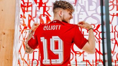 リバプールFC Elliott 19 シャツ Harvey Elliott to wear No.19 shirt for new campaign - Liverpool FC